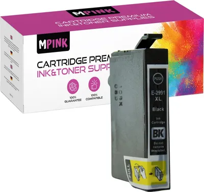 Produktbild von 1x Tinte Kompatibel für Epson T2991 Schwarz XP-235 335 445 455 Series