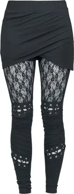 Produktbild von Poizen Industries Leggings Damen Myth Legging schwarz XXL