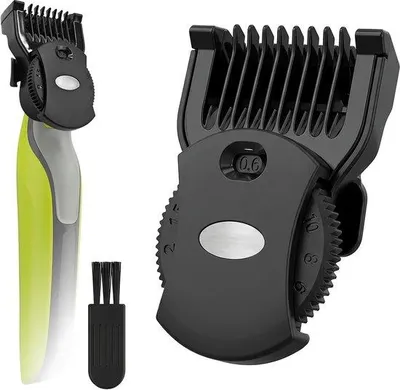Productafbeelding van 14-in-1 Verstelbare Trimmerkam voor Elektrisch Scheerapparaat, Trimmer voor Gezicht en Lichaam 0,4-10 mm, Reserveaccessoires voor QP2520