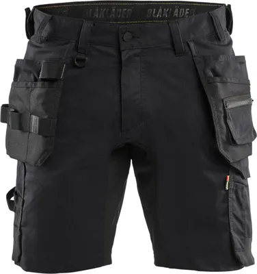 Produktbild von Blakläder Handwerker Shorts mit Stretch 1752, Farbe:Schwarz, Größe:C48