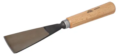 Stechbeitel 60 mm, geschliffen, rostfrei, mit Handschutz