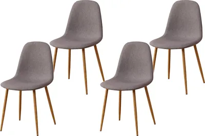 Produktbild von Esszimmerstuhl SavannahW 4er-Set Grau