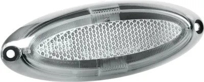Produktbild von Umrissleuchte mit 4 LEDS, Aufbaumontage, 12/24V - Weiß