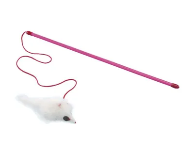 Produktbild von Nobby Katzenangel mit Fellmaus Langhaar