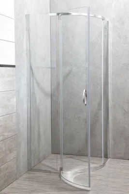 Produktbild von Kerra Splash 80x80 cm Duschkabine ohne Duschwanne, 6mm ESG Sicherheitsglas, Chromprofile, transparent, mit KERRA PROTECT Schutzschicht