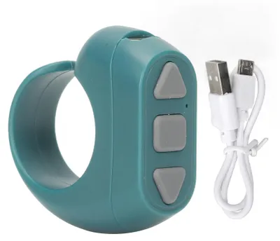 Zdjęcie produktu dla Pilot zdalnego sterowania Page Turner Bluetooth 4.0 Ring Controller 2.4-2.4835 GHz dla aplikacji na telefon