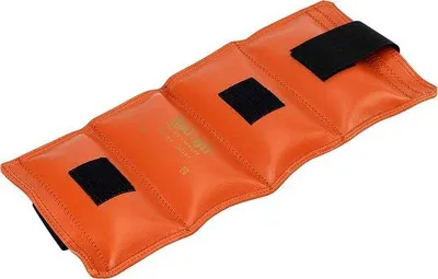 Image de Poids pour les mains et les pieds 34 kg orange - Cando Manchette de poids