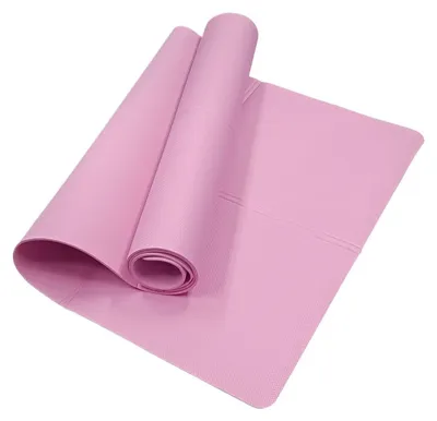 Image de Tapis de yoga antidérapant pour fitness et yoga, dimensions : 173 x 60 x 0,4 cm