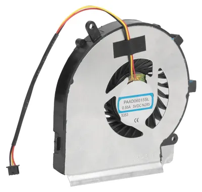 Image de Ventilateur de refroidissement pour processeur, 3 fils, 5 V, pour MSI GE62, GE72, PE60, PE70, GL62, GL72 – Accessoires informatiques