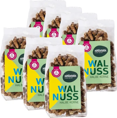 Produktbild von Walnusskerne, halbe, 7 x 100 g