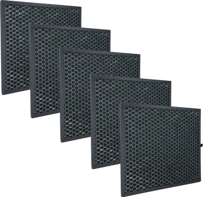 Produktbild von vhbw 5x Aktivkohlefilter Ersatz für Sharp FZ-F30DFE für Luftreiniger - Luftfilter Schwarz