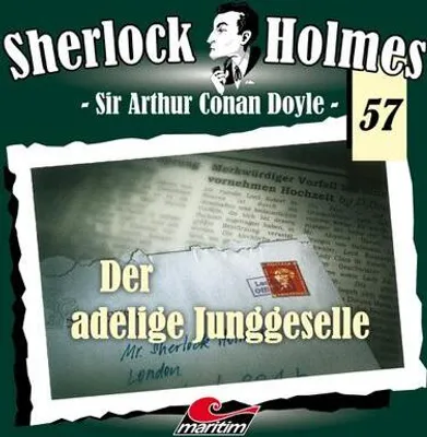 Produktbild von Sherlock Holmes - Der adelige Junggeselle, 1 Audio-CD