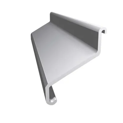 Produktbild von Renoplast Aluminium Traufprofil K102 Keramikboden, Verbinder, Grau