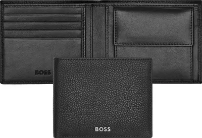 Produktbild von Hugo Boss - HLM416A - Geldbörse - schwarz - Classic