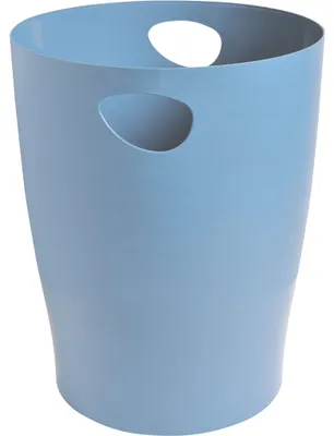 Image de Exacompta 45309D BEE BLUE Papierkorb ECOBIN - 15 l, hellblau