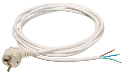 Image de as Schwabe 70833 Câble de raccordement électrique blanc 3 m (70833)