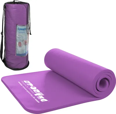 Produktbild von Sport-Tec Fitnessmatte inkl. Tragetasche, Gymnastikmatte, Yogamatte, Sportmatte, Turnmatte