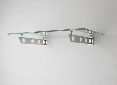 Produktbild von Glaszentrum Hagen 150x90 cm Glasvordach Klar V2A-S