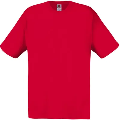 Produktbild von Fruit of the Loom 61-082-0 | Original Herren T-Shirt - Farbe: Red - Größe: L