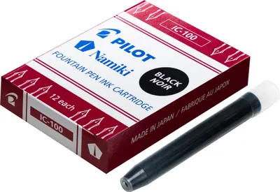 Zdjęcie produktu dla PILOT 5194481 Naboje atramentowe Namiki do pióra wiecznego Capless czarne(S)
