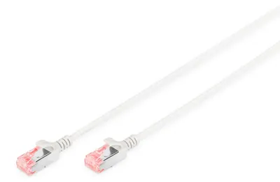 Produktbild von DIGITUS CAT 6 U/FTP Slim Patchkabel 10m grau