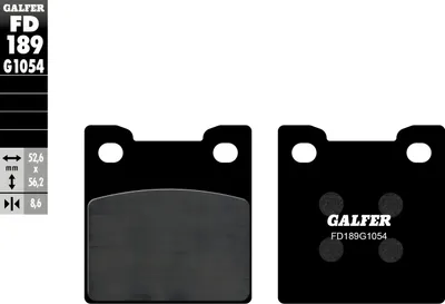 Immagine prodotto di Pastiglie freno Galfer FD189G1054 semi-metalliche posteriori per Suzuki RF 900 cc, anno di costruzione 1994 - 1997