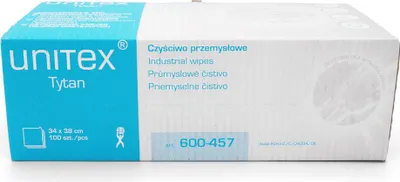 Obrázok produktu pre Priemyselná čistiaca utierka biela 34x38cm a'100