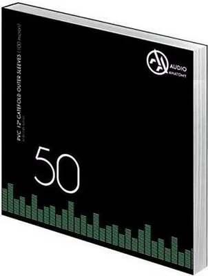 Produktbild von Deluxe Schallplatten Innenhüllen Antistatisch Schwarz 80 gr - 50 Stück