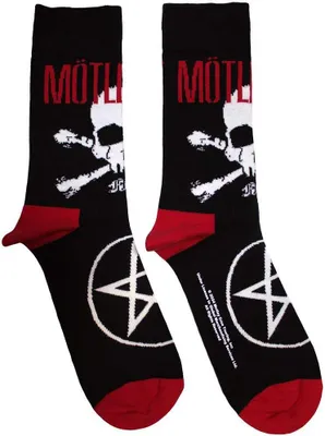 Produktbild von Motley Crue - Socken für Herren/Damen Unisex RO12259 (40,5 EU - 45,5 EU) (Schwarz)