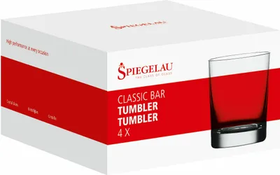 Produktbild von Spiegelau 9000175, 280 ml, Rund, 4 Stück(e), Glas, Transparent, 80 mm