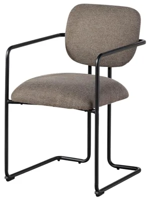 Produktbild von MASSIVMOEBEL24 Polsterstuhl 51x58x78 hellbraun ELISE #302