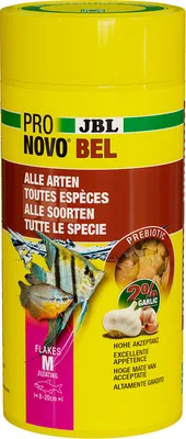 Produktbild von JBL Fischfutter Pronovo BEL Flakes M Fischfutterflocken 1000 ml