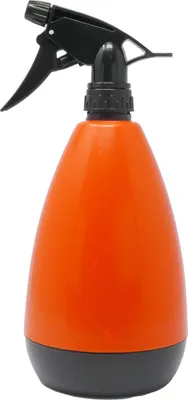 Produktbild von Sprühflasche mit Sprühpistole für Bewässerung schwarz orange 900ml