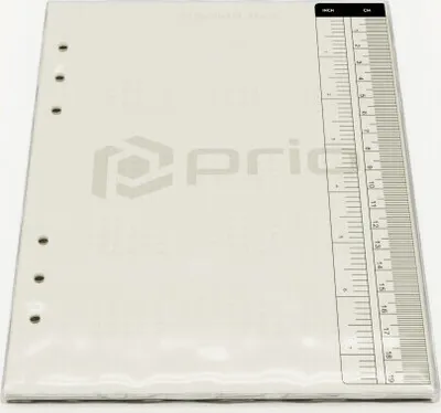 Produktbild von prio 5-in-1 Mehrzweck-Notizbuchkalender Ersatz-Papiereinleger