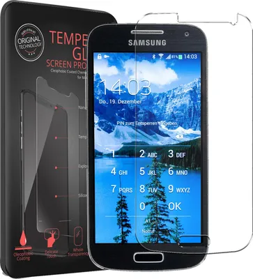Produktbild von 2x Panzerglas für Samsung Galaxy S4 Glas Folie Displayschutz Schutzfolie
