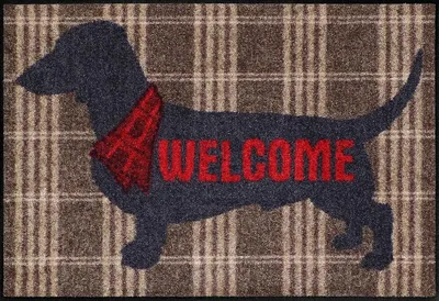 Produktbild von Salonloewe WELCOME DOG Fußmatte Wohnmatte 50 x 75 cm