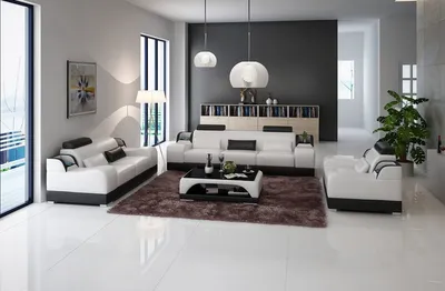 Produktbild von Sofa Klassische 3+2 Sitzer Couch Leder