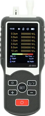 Produktbild von Staubpartikelzähler Professioneller Feinstaubtester Luftqualitätsmonitor für Innen und Außen