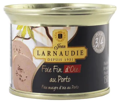 Immagine prodotto di Delizioso paté di fegato d'oca al vino di Porto.