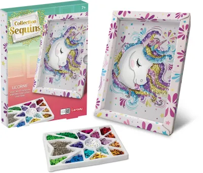 Produktbild von Lansay - Paillettenkunst Einhorn