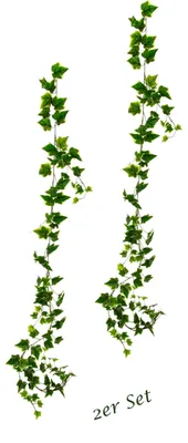 Künstliche Efeu-Girlande, Hängepflanze, 2er Set, 170 cm
