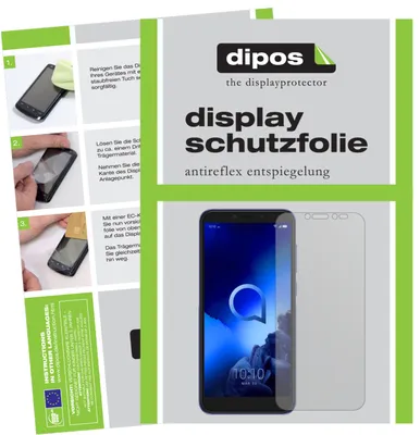 Zdjęcie produktu dla 1x Folia ochronna do matowego ekranu Alcatel 1S Folia ochronna wyświetlacza dipos