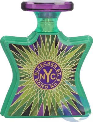 A bottle of Bond No. 9 Bleecker Street Eau de Parfum.