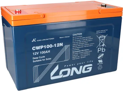 Produktbild von Kung Long Akku 12V 100Ah AGM WP-CWP100-12N Design Life 12 Jahre speziell für Solar Anwendungen
