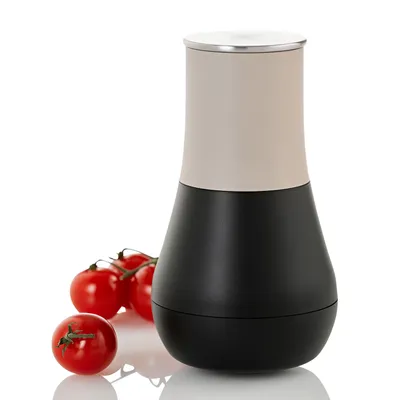 Obrázek produktu pro AdHoc výklopný mlýnek PEPUP Mlýnek na pepř Mlýnek na sůl Mlýnek topaz černý MP302