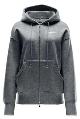 Produktbild von Nike - "Phoenix" Kapuzenpullover für Damen, Fleece PP16649 (L) (Grau)