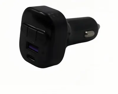 Bluetooth 5.3 FM-Zender fürs Auto mit USB-C-Schnellladung