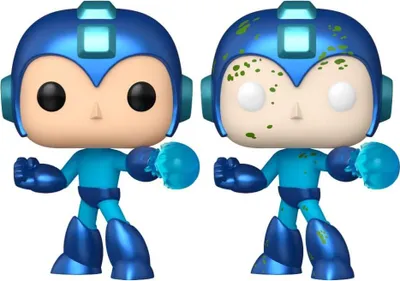 Produktbild von Funko Fusion POP! Games Vinyl Figuren Mega Man w/CH 9 cm Sortiment (6)