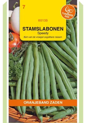 Imagen del producto de Semillas de judías "Buschbohnen Soliman", variedad "Oranjeband", 100g - 1 paquete de semillas