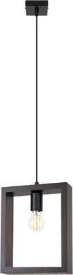 Produktbild von Pendelleuchte ARIES Wenge 1xE27 15W Stahl/Holz 133x8x24cm Sollux Lighting